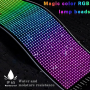 Гибкий светодиодный экран LED Matrix Panel APP WiFi RGB 192 × 898 мм
