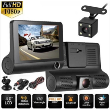 Автомобильный видеорегистратор DVR SD319/z233D на 3 камеры