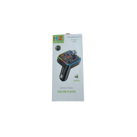 FM‑трансмиттер в прикуриватель HZ H42 BT, с RGB‑подсветкой и быстрой зарядкой