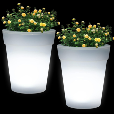 Садовый вазон с подсветкой Garden Light Vase, 4 LED 1 шт