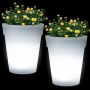 Садовый вазон с подсветкой Garden Light Vase, 4 LED 1 шт