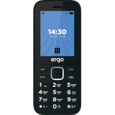 Мобильный телефон ERGO E241 Dual Sim Black
