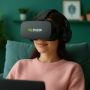 Очки виртуальной реальности VR BOX PARK J20 с наушниками и пультом
