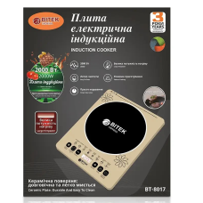 Электроплита индукционная 1 конфорка BITEK 2000Вт BT-8017