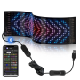 Гибкий светодиодный экран LED Matrix Panel APP WiFi RGB 192 × 898 мм