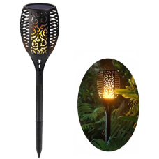 Садовый фонарь Solar Flame LED Light BIG с эффектом пламени