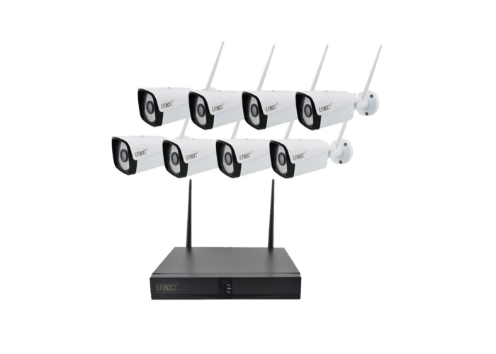 Рег.+ Камеры DVR KIT 6678 WiFi 8ch набор на 8 камер