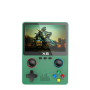 Портативная игровая приставка X6 GBA для детей 1000 игр/3.5'' IPS, 640x480/AV выход/консоль, ретро/2000mAh Зеленый