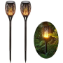 Садовый фонарь Solar Flame LED Light BIG с эффектом пламени