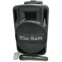 Активная акустическая колонка Su-Kam BT100D + 1 беспроводной микрофон