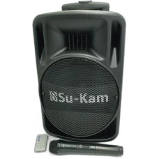 Активная акустическая колонка Su-Kam BT100D + 1 беспроводной микрофон