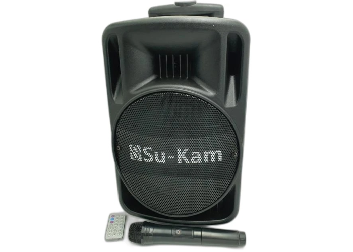 Активная акустическая колонка Su-Kam BT100D + 1 беспроводной микрофон