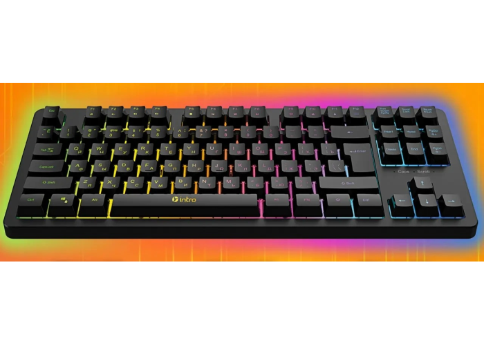 Игровая клавиатура Intro DX 750 с RGB-подсветкой