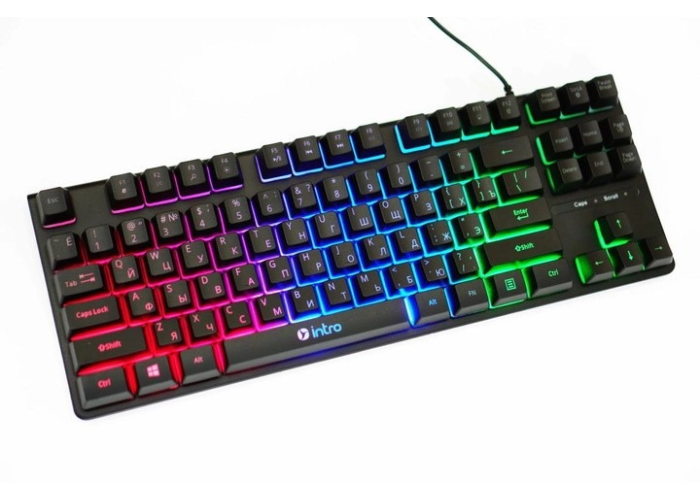 Игровая клавиатура Intro DX 750 с RGB-подсветкой