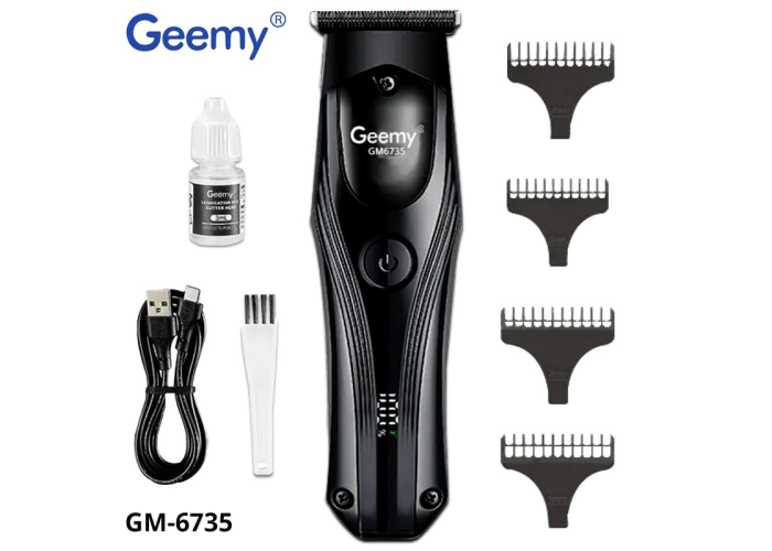 Беспроводная машинка-триммер для стрижки Gemei GM-6735