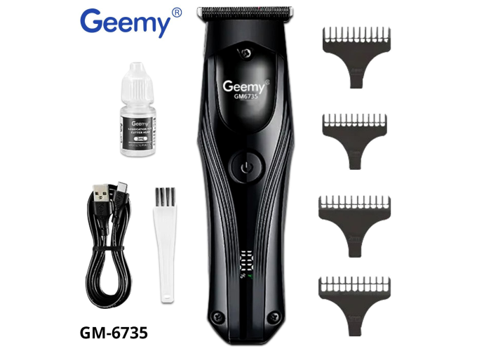 Беспроводная машинка-триммер для стрижки Gemei GM-6735