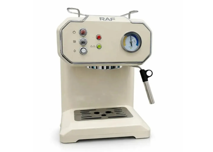 Кофемашина RAF R.104W, 850 Вт, 20 бар, резервуар 1,8 л