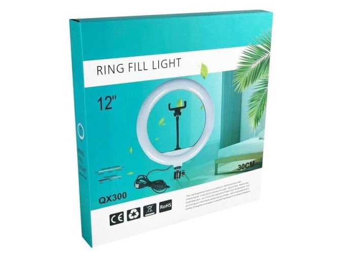 Кольцевая Лампа Ring Fill Light QX-300 30 см