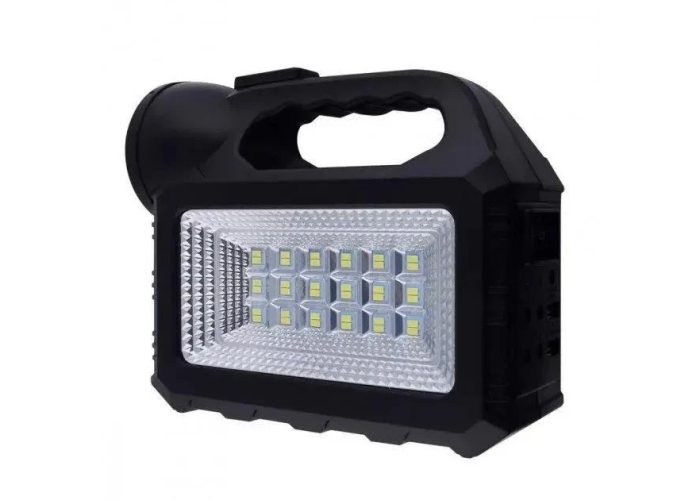 Переносной светодиодный фонарь Cclamp CL-28 с солнечной панелью и лампочками