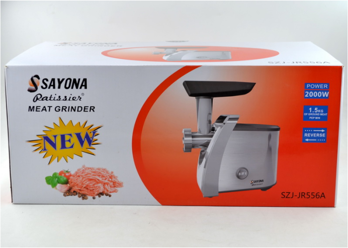 Мясорубка Sayona SZJ-JR556A (2000 Вт)