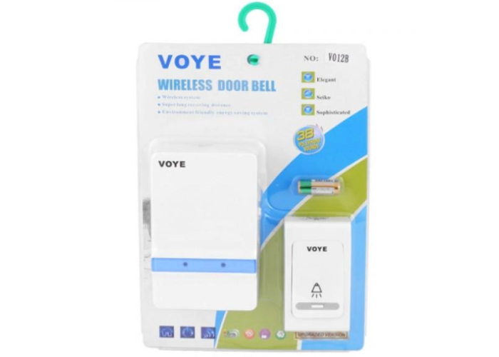 Беспроводной дверной звонок VOYE V012B от батареек