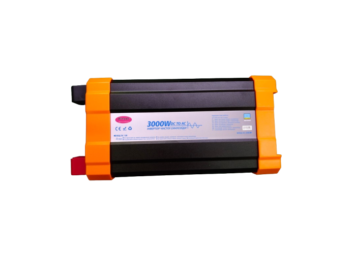 Автомобильный инвертор WX-3030, Pure Sine Wave 3000 Вт, 12 В