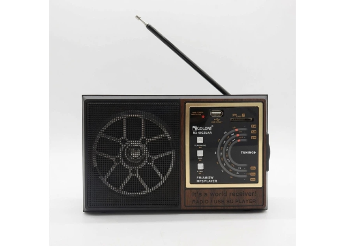 Радиоприёмник GOLON RX-9922UAR, FM/AM/SW, USB/SD, MP3/WMA