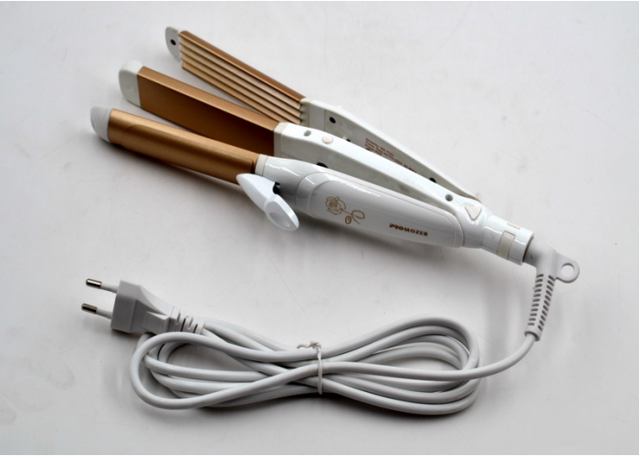 Плойка-выпрямитель с гофре 3 в 1 ProMozer MZ-7023