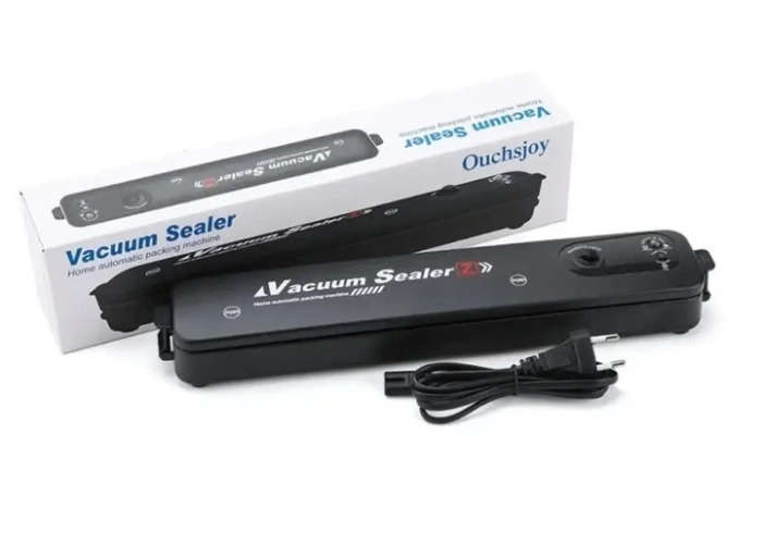 Вакууматор для продуктов Vacuum Sealer, бытовой, 90 Вт, чёрный