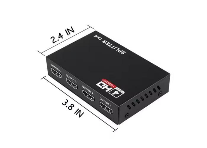 HDMI разветвитель на 4 порта HDMI SPLITTER 1×4