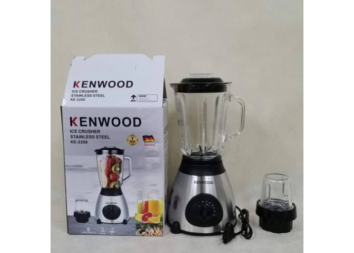 Блендер KAN WONDER KE-2268, 850 Вт, со стеклянными колбами 1,5 л