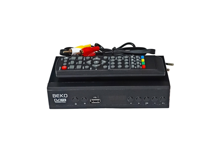 Тюнер DVB-T2 Beko METAL 9440 с поддержкой wi-fi адаптера