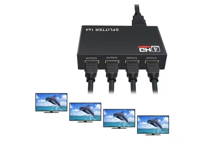 HDMI разветвитель на 4 порта HDMI SPLITTER 1×4