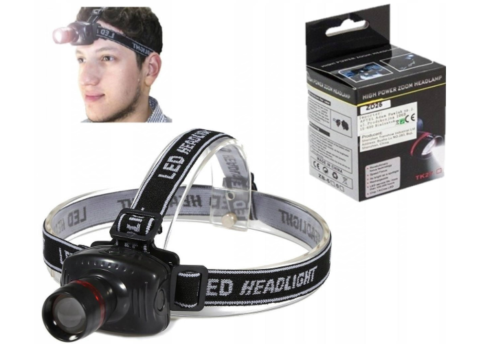 Налобный Фонарь zoom TK-27 8099