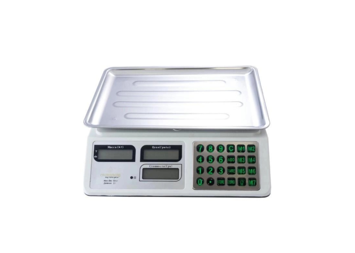 Весы торговые (50кг 6v ) Crownberg CB-5006