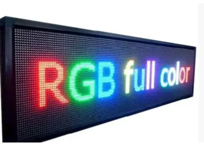 Бегущая строка 200*40 RGB+WI-FI уличная 2258
