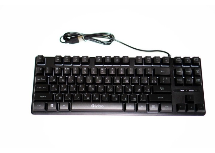 Игровая клавиатура Intro DX 750 с RGB-подсветкой