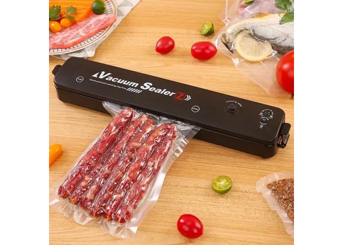 Вакууматор для продуктов Vacuum Sealer, бытовой, 90 Вт, чёрный