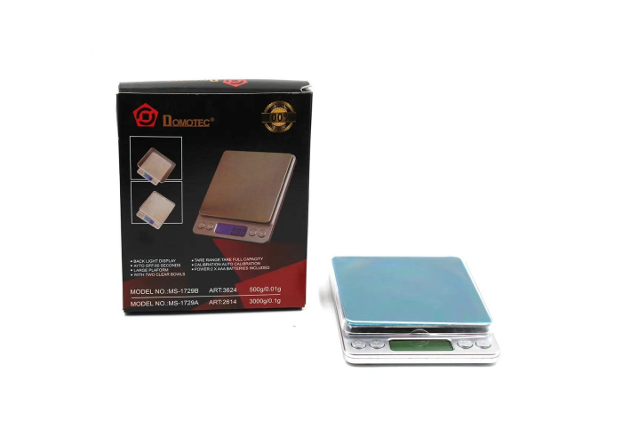 Весы электронные ACS 500g/0.01g MS 1729B Domotec