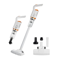 Аккумуляторный пылесос без мешка Vacuum Cleaner HY-118 2000mAh 120 Вт