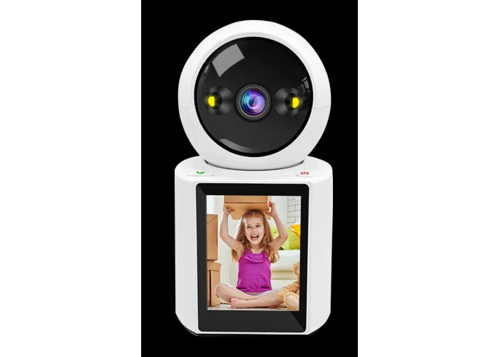 Настольная Wi-Fi видеоняня с экраном 2.8" и видеозвонком V3 ICSEE