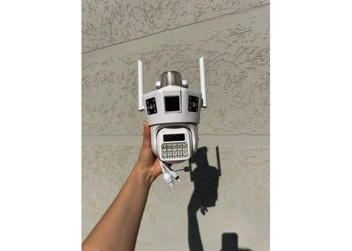 IP-камера видеонаблюдения SD39 (2 объектива, 4G, APP V380pro)