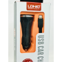 Автомобильное зарядное устройство LDNIO DL-C23 (3.1A / 2 USB порта + кабель для iPhone)