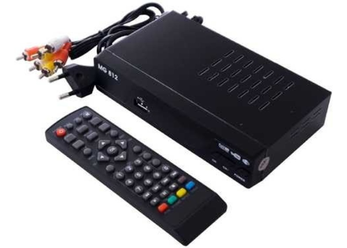 Цифровой ТВ-тюнер MG 812 T2 с Wi-Fi, IPTV,