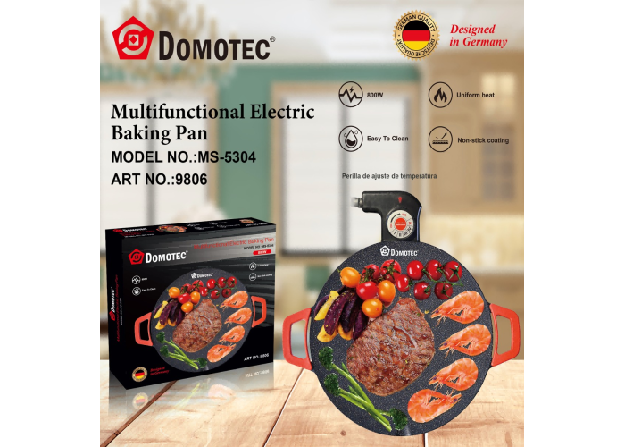 Электрическая сковорода Domotec MS-5304