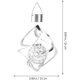 Садовый солнечный светильник Garden Light Spiral