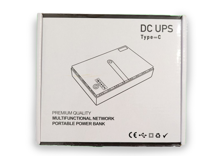 Источник бесперебойного питания для роутера DC1036L, Type-C, 11600 mAh, 36 W