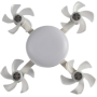 Вентилятор-лампа Drone Fan Light AT-4FD, E27, пульт, 3 режима света, 4 вентилятора