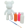 Мишка Fluid Bear набор для творчества, 33 см, 4цвета
