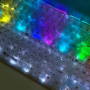 Прозрачная RGB игровая клавиатура K101, 104 клавиши, USB, YELANDAR AN-T20